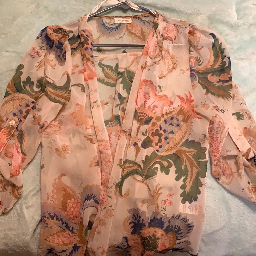 Blu Pepper Blouse